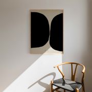 Framed abstract giclee art print 50x70cm
