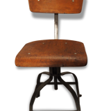 Chaise Bienaise modèle 204 d'atelier 1950