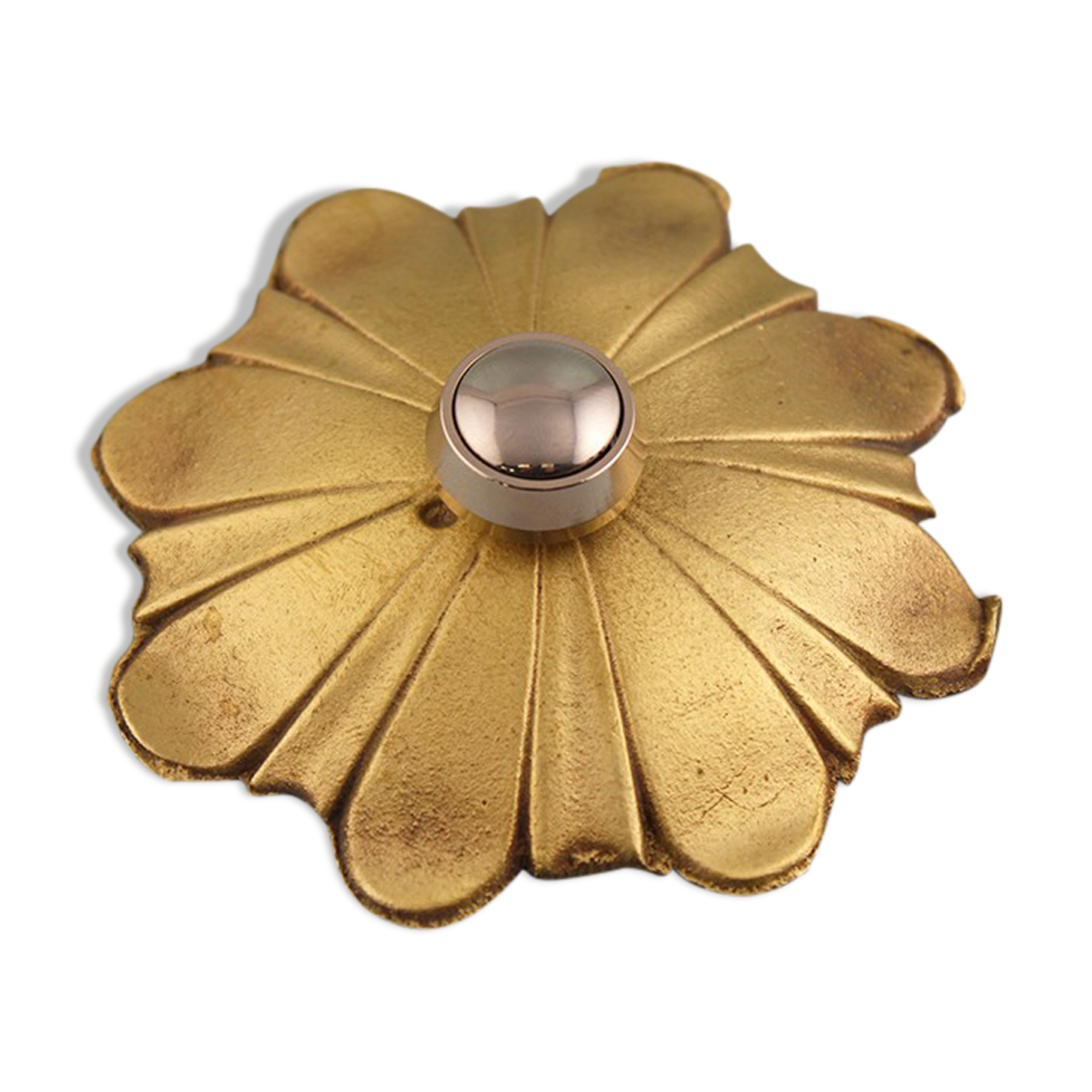 Old-style bronze doorbell