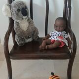 Thonet children's armchair in Art Deco wood