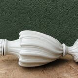 Baluster lamp base in Paris porcelain