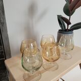 Colorful digestive glasses