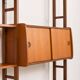 Scandinavian mid century free standing wall unit,Norway 1960s