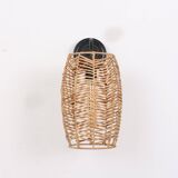 Rattan Sconces, Wall Lighting, Bedroom Lighting,Wicker Light