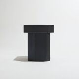 Funki raw steel stool