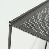 Post Modern Perforated Steel Nesting Tables 1980s