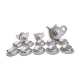 Service à café porcelaine art deco tchécoslovaquie vintage 1920 1930