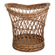 Panier Vintage Panier en osier Panier à linge Panier de rangement Mid Centu