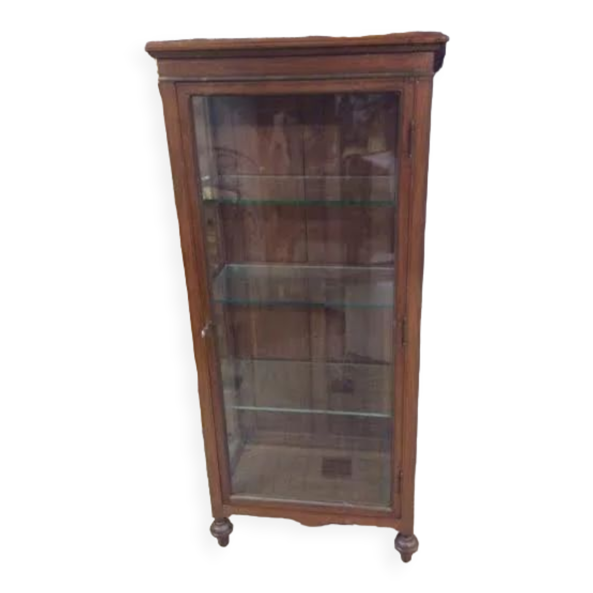 Vitrine en bois ancienne