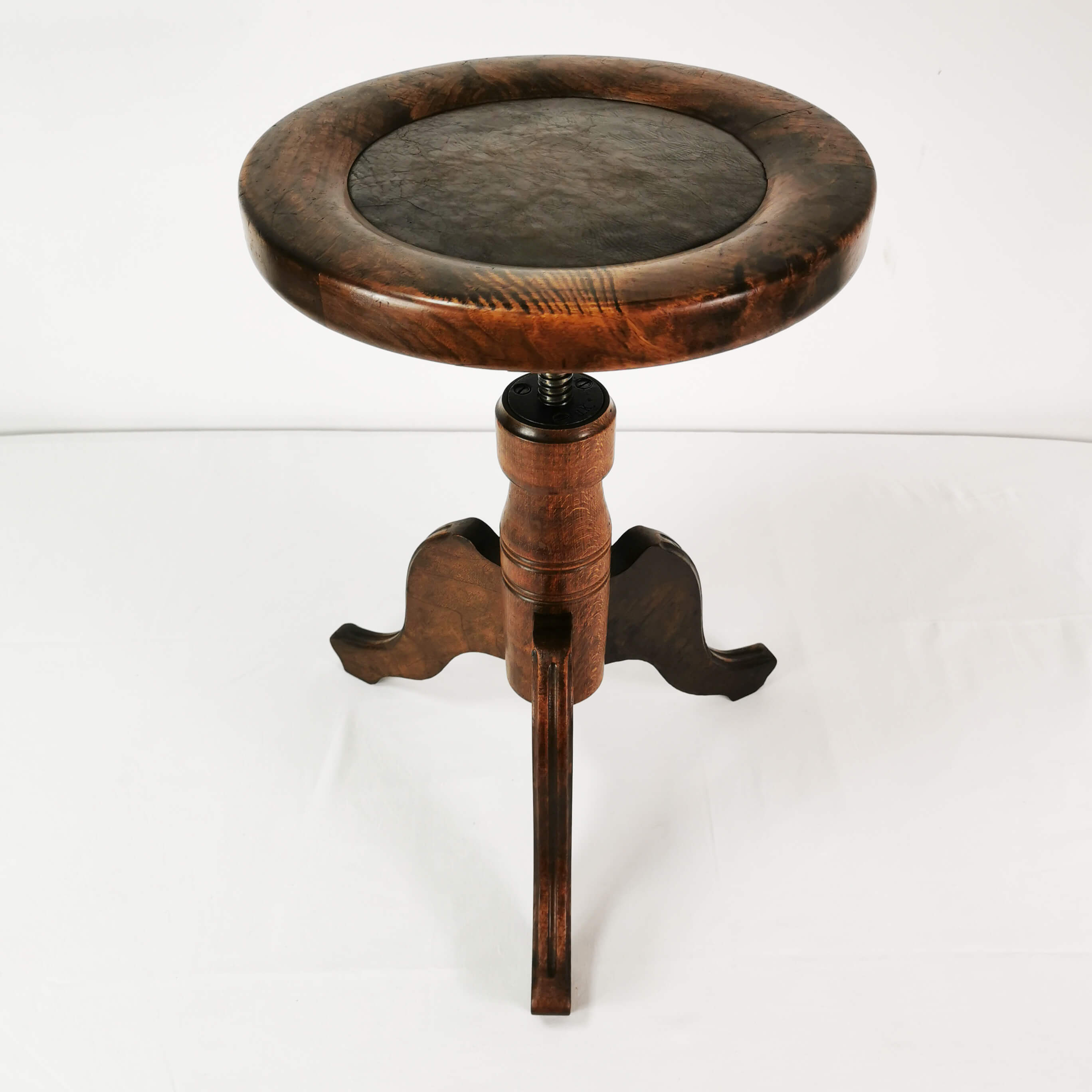 Piano swivel stool, U.K. 20's