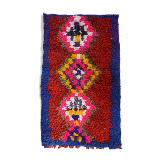 Berber carpet diamonds 76 x 47 cm