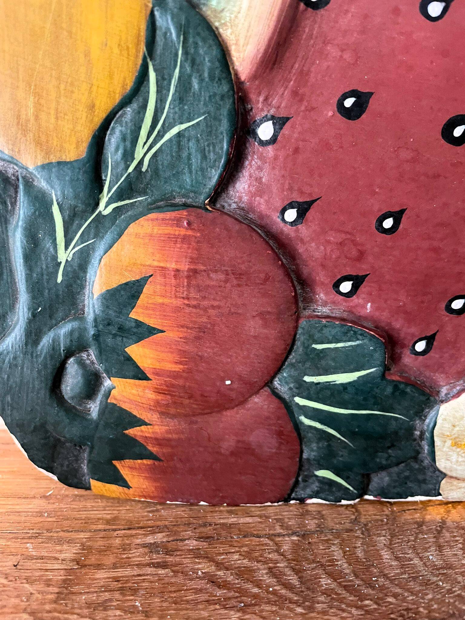 Handcrafted wooden tray