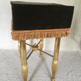 Brass tabouret of the 70s