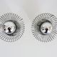 Pair of vintage wall appliques Philippe Rogier Oxar, Luminox, Gallery Oxar. Year 70