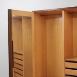 Italian mid century rosewood wardrobe 1950s