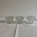 Reims glassworks candlesticks