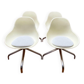 Lot 4 chaises ABS IKEA Chris Martin