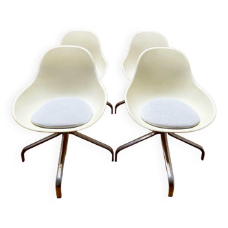 Set of 4 IKEA Chris Martin ABS chairs
