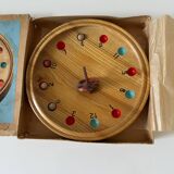 Wooden roulette game