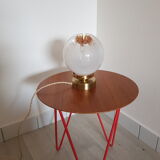 Lampe globe en verre de Murano