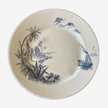 Serving dish gien revues d'orient