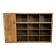 Art Deco XL Wall Cabinet Bookcase 1930s Oak Open Cabinet The Netherlands