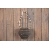 Vintage wall plant rack