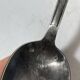 Set of antique silver-plated cutlery for children.
