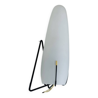Louis Kalff wall lamp from the 50s, opaline