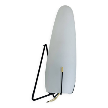 Louis Kalff wall lamp from the 50s, opaline