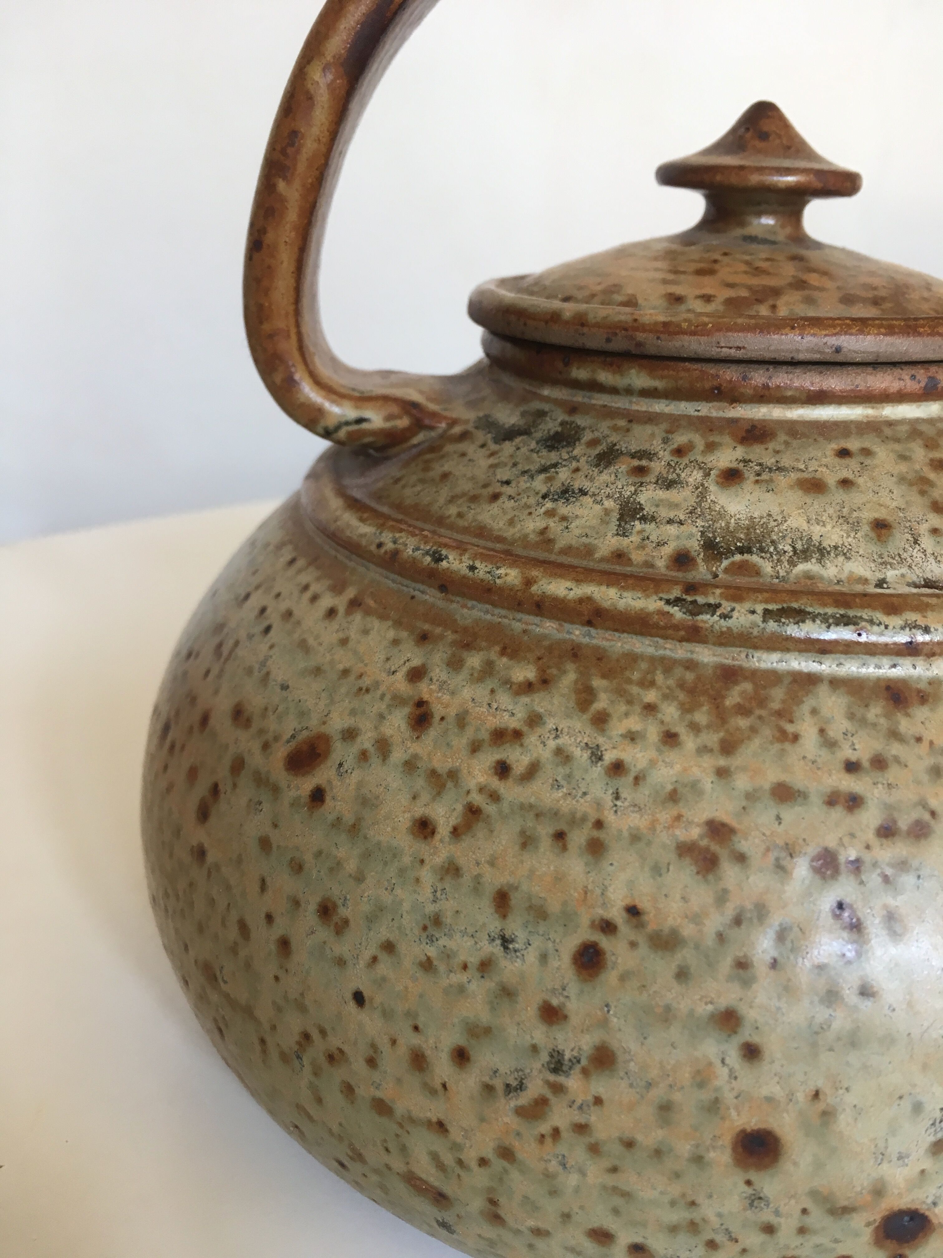 La Borne 70s pyrity sandstone teapot