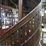 Escalier colimaçon en bois XXeme