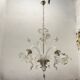 Venetian Murano Glass Chandelier 5 Lights