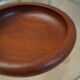 Teak platter, Danish design, 1960s, manufacture: Denmark