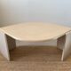 Table basse en travertin vintage