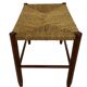 Vintage Stool Danish Papercord Rope Stool Mid Century Ottoman