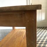 Wooden drapery table