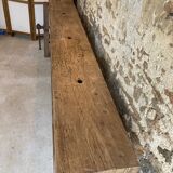XXL solid oak console workbench