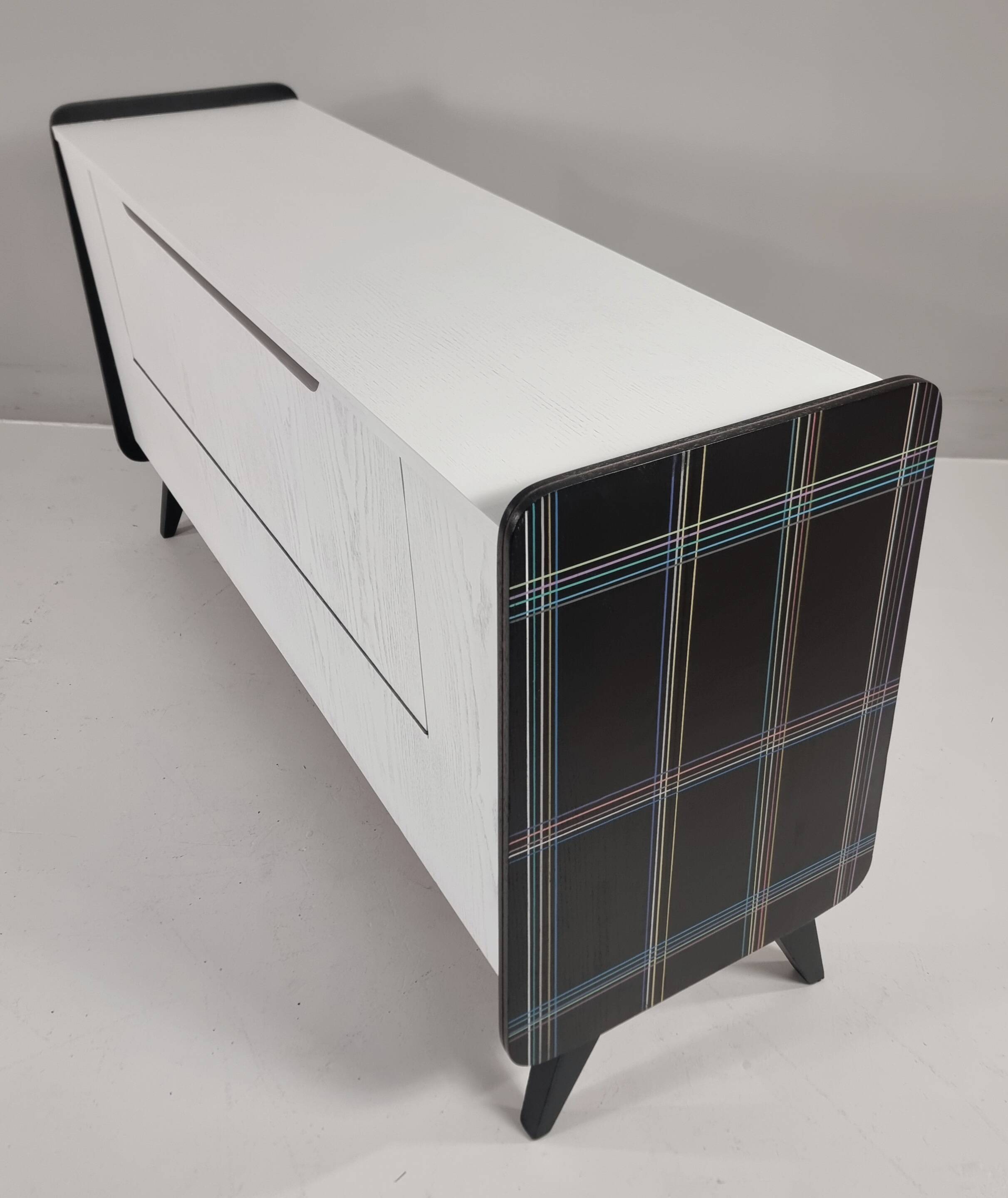 Vintage Ash Chest of Drawers, 1970s