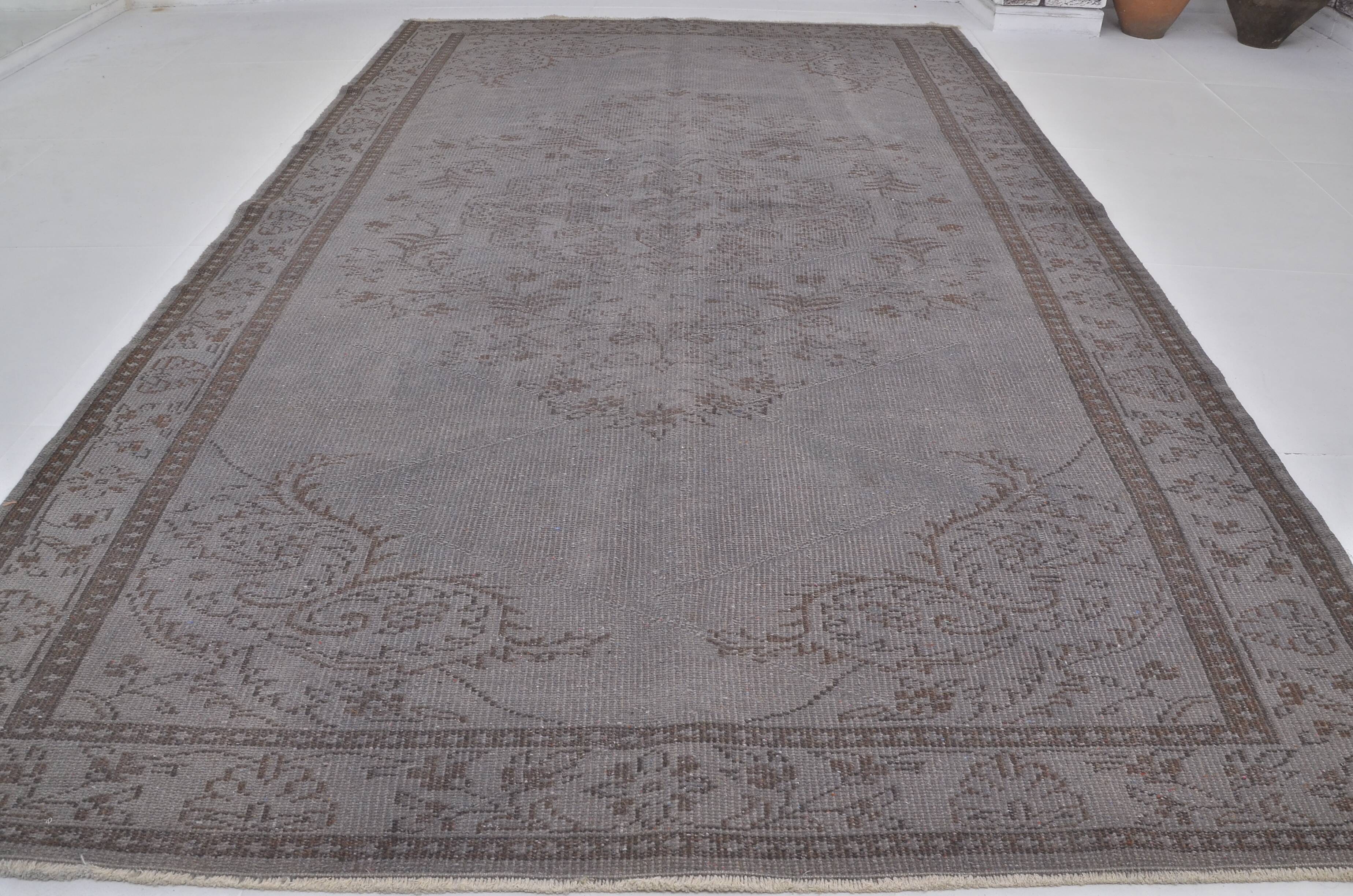 Oushak Vintage Floor Carpet sku 3998