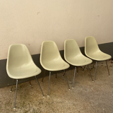 4 DSX chairs by Ray & Charles Eames for Herman Miller 1970