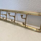 Coat rack in Vintage brass 1930