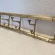 Coat rack in Vintage brass 1930