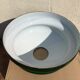 Green opaline lampshade early XXth