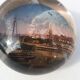 Crystal paperweight Saint-Malo vintage 1900