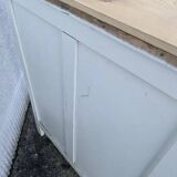 White Parisian buffet