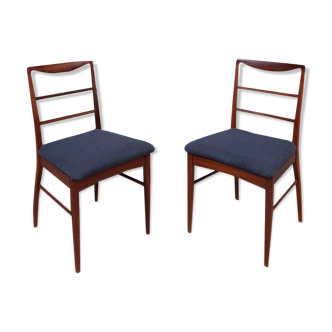 Danish set of 4 teak dining chairs Vanson for Heals