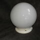 Plafonnier globe en verre