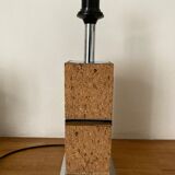 Product Popup Noel 22 Lamp 1970 in cork and chrome