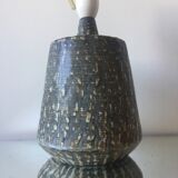 Table lamp by Gunnar Nylund stoneware base for Rorstrand